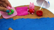Play Doh Peppa Pig Holiday Toy English episode At The Beach ep  cartoon inspired-pR7T