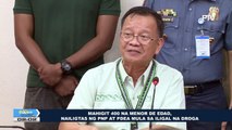 Mahigit 400 menor de edad, nailigtas ng PNP at PDEA mula sa iligal na droga