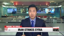 Iran launches missiles into Syria targeting ISIS fighters