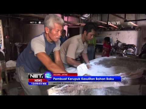 Penurunan produksi kerupuk di Kediri karena bahan baku langka akibat musim kemarau - NET12