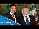 Enrique Peña Nieto se reúne con el Presidente de Irlanda Michael D. Higgins