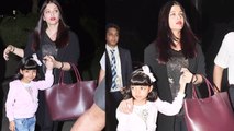 Aishwarya Rai Bachchan Spotted With Daughter Aaradhya