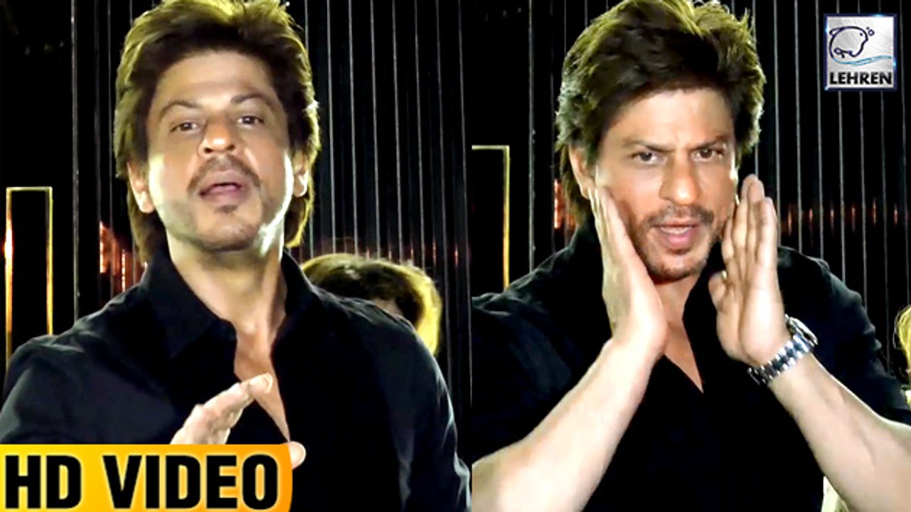 Shah Rukh Khan's CUTE REPLY To Media Photographers Asking For Photos