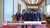S. Korea's new FM's capabilities to be put to test in first Seoul-Washington summit