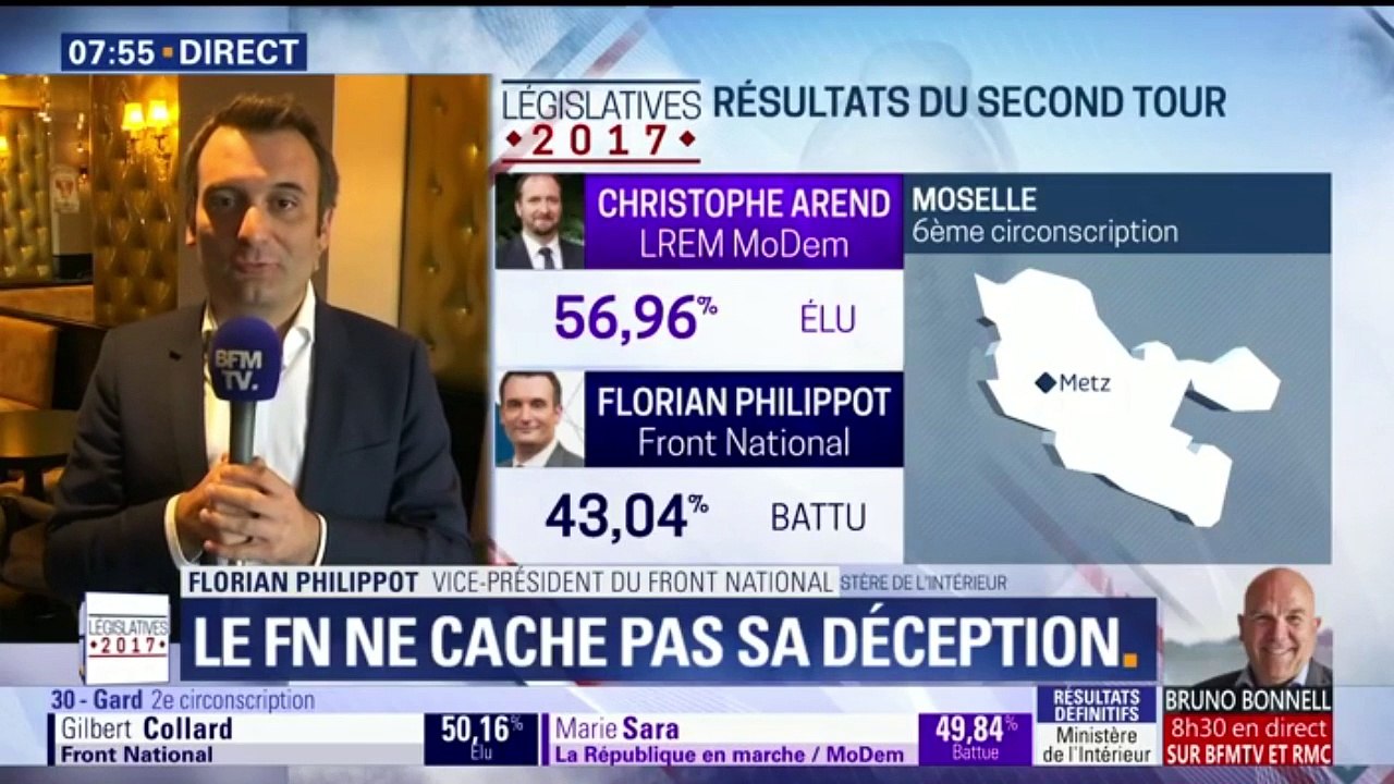 "L'hystérie, ça ne sert à rien du tout". Philippot (FN) appelle ses rangs au calme