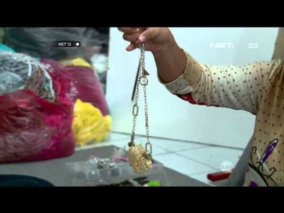 Kreasi aksesoris dari bahan baku mie - NET12