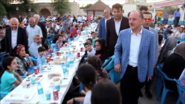 Mardin Bağcılar Belediyesinden Nusaybin'de Iftar Yemeği