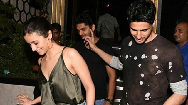 Alia Bhatt and Sidharth Malhotra Party At Gauri Khan’s Newly Designed Restaurant ARTH
