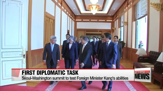 S. Korea's new FM's capabilities to be put to test in first Seoul-Washington summit