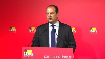 Cambadélis: "La déroute du PS est sans appel"