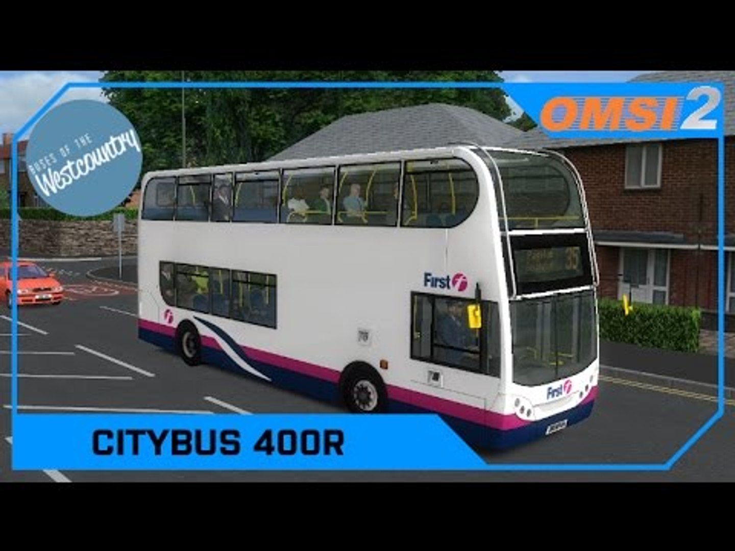 Drawyah Plays Omsi 2 London Citybus 400r Buses Of The Westcountry Video Dailymotion - city bus simulator roblox