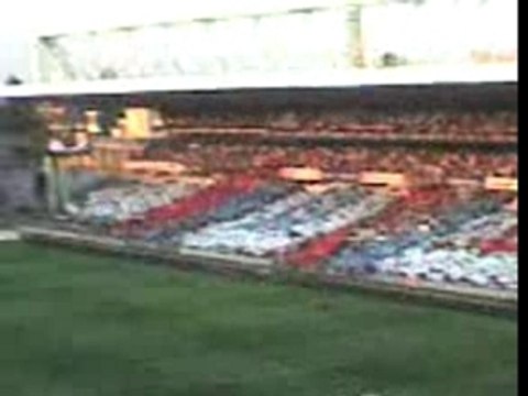 GERLAND LYON CHAMPIONS TIFO BAD GONES 2007