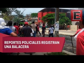 Enfrentamiento entre grupo de transportistas en Salina Cruz, Oaxaca