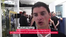 Mickaël Nogal, élu député sur la 4e circonscription de Haute-Garonne