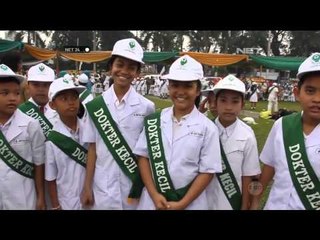 Pelantikan 1500 Dokter Kecil di Medan pada Hari Kesehatan Nasional - NET24