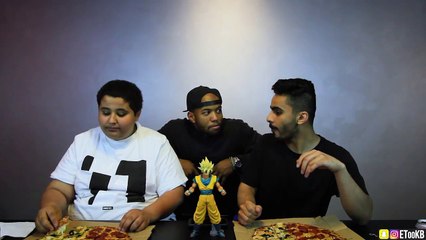 اقوى تحدي اكل بين عبدالله و ابوقحطن #دوري_الاكل_11
