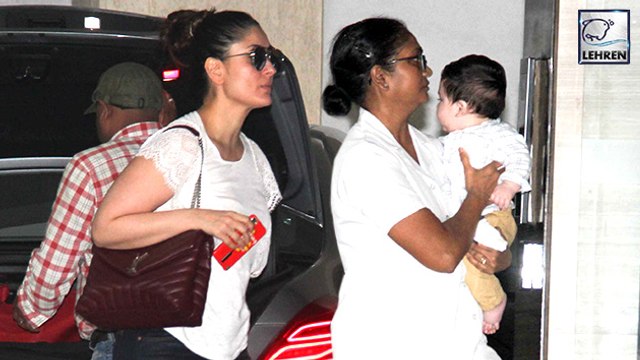 Kareena's Baby Taimur Ali Khan Visits Grandma Babita Kapoor