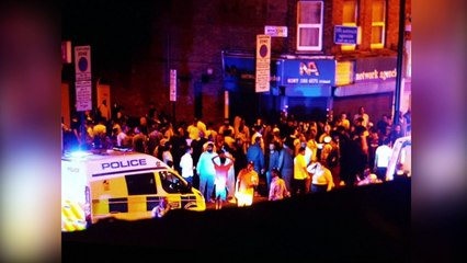 Van hits Muslim worshippers in suspected terror attack