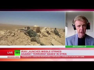 Iran fires missiles against 'terrorist bases' in E. Syria in retaliation for Tehran attacks