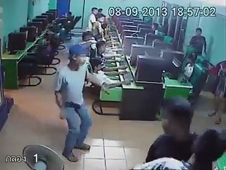 Saldırılara hazır internet cafe