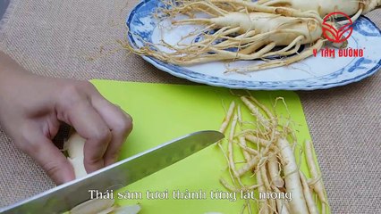 Cách làm nhân sâm tươi ngâm mật ong