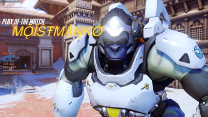 Overwatch: Winston Quad Kill 20 seconds in