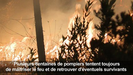 Le Portugal en deuil après un gigantesque feu de forêt