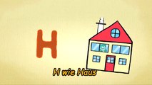 Buchstaben lernen deutsch - DAS H-LIED - ABC Lied - Der Buchstabe H 'The letter H Song'