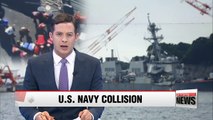 U.S. Navy identifies 7 sailors who died in destroyer collision