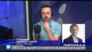 Ad una settimana dal voto, l'intervista al neo sindaco di Morciano Giorgio Ciotti