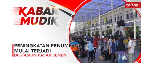 Peningkatan Penumpang Mulai Terjadi di Stasiun Pasar Senen