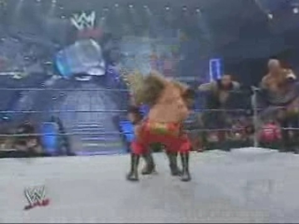 Taker & Edge & Rikishi vs Benoit & Angle & Eddie Guerrero