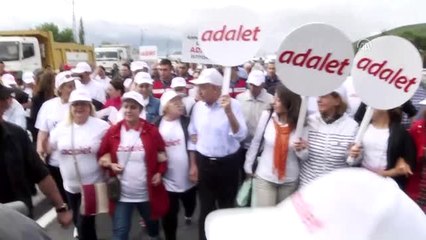 CHP'nin Berberoğlu'nun Tutuklanmasına Tepki Yürüyüşü