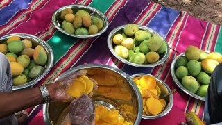 Farm Fresh Mango Halwa - Cooking The Best Sweet for Hard Working People - My Sweet.... Village