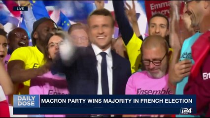 DAILY DOSE | Macron party wins majority in French election | Monday, June 19th 2017
