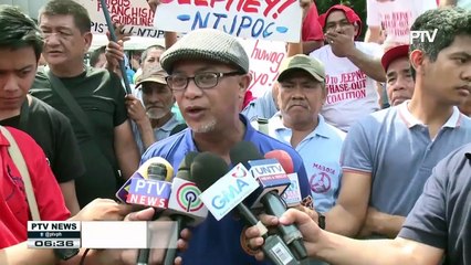 Piston, nagprotesta kontra PUV Modernization Program