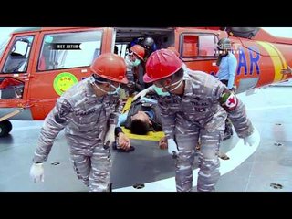 Latihan SAR Laut TNI AL dan Basarnas - NET Jatim