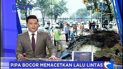 Pipa Bocor, Ruas Jalan Raya Bogor Terendam