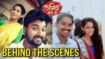 Lagir Zhala jee | Behind The Scenes | Zee Marathi Serial | Shivani Baokar & Nitish Chavan