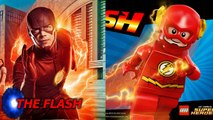 Lego Flash, Arrow, Supergirl and Legends - Characters Side by Side (CW Shows vs Lego)