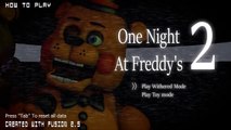 TOY FREDDY PLAYS: One Night at Freddys 2 || TRAPPED IN THE PARTS/SERVICE ROOM!!!