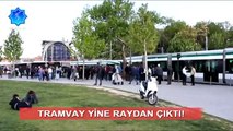 Konya'da Tramvay yine raydan çıktı! | Kanal 42 Haber Merkezi