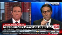 Trump lawyer goes down in flames when CNN's Chris Cuomo asks why he doesn't call Mueller to confirm investigation