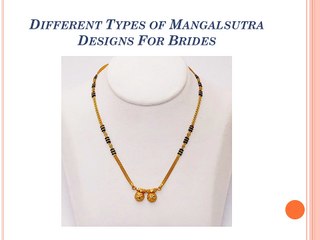 Different Types of Mangalsutra Designs For Women