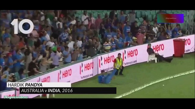 ACROBATIC FIELDING 13 Best Fielding Efforts in Cricket Ever to save a Boundary