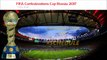 Match Schedule For FIFA Confederations Cup Russia 2017, Fixtures