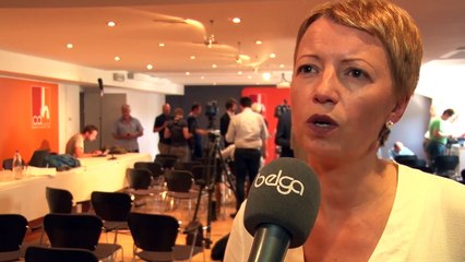 Catherine Fonck à propos d'appel du cdH à des majorités sans le PS