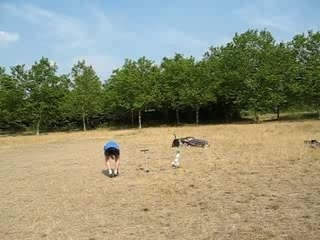 Fusée à eau avec parachute