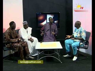 Birahim NDIAYE, Bourham WADE, Abdoulahad NDIAYE invité à l'émission LAMB JI 20140824 231128