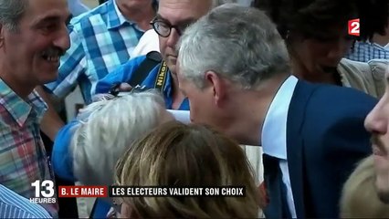 Législatives : Bruno Le Maire vainqueur dans l'Eure reste à Bercy